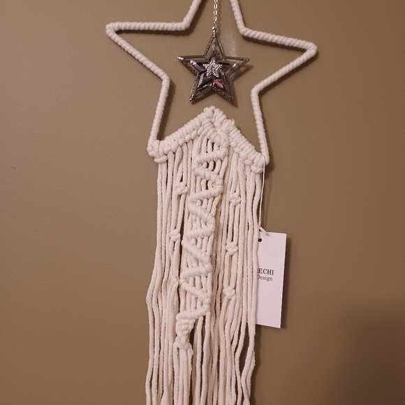 NWT Macrame Star wall hanging decor - Picture 2 of 5